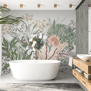 Papel pintado para cuartos de baño