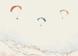 Papier peint Annecy, cimes & art, XXL, tendance