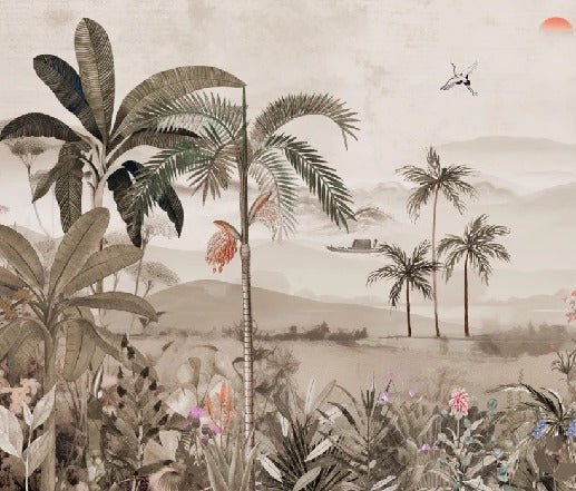 Papel pintado Jungle art