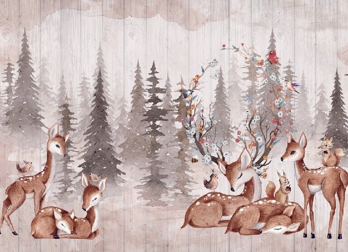 Papel pintado dormitorio infantil douces biches