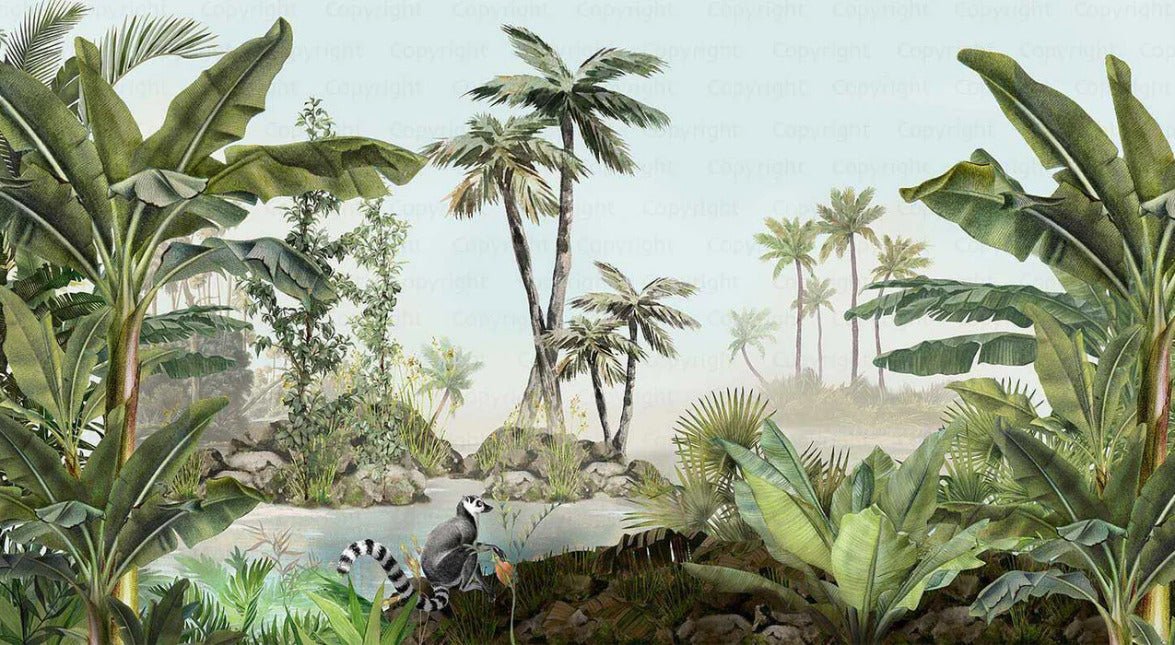 Papel pintado Selva exuberante