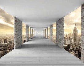 Papel pintado trampantojo New York Hall