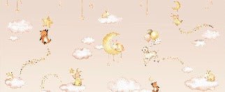 Papel pintado Pretty dreams pink baby