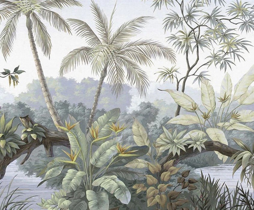 Papel pintado Jungla de moda