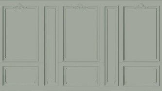 Papel pintado Haussmann Vert de gris