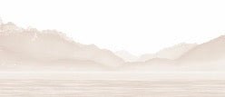 Papel pintado Annecy y su tranquilo lago beige
