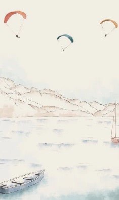 Papier peint Annecy, cimes & art, XXL, tendance