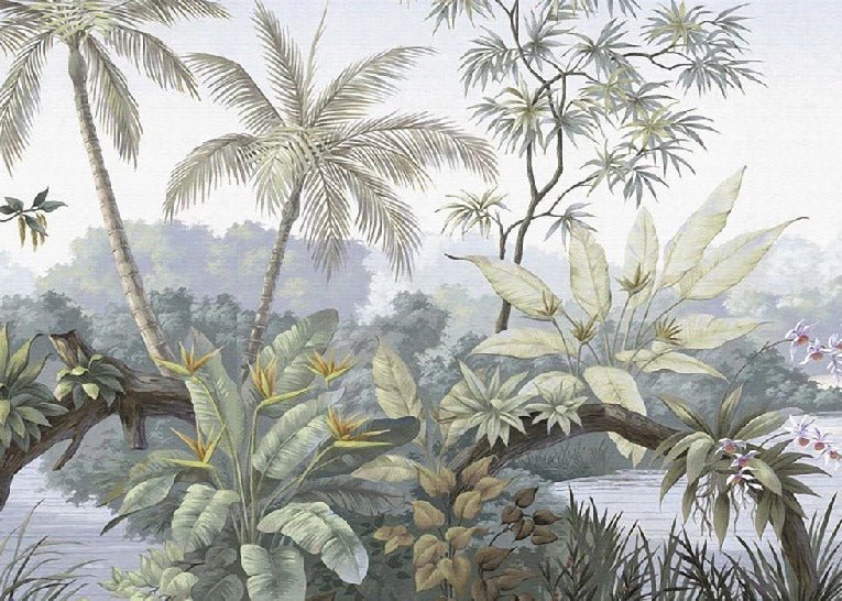 Papel pintado Jungla de moda