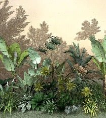 Papel pintado Selva indonesia
