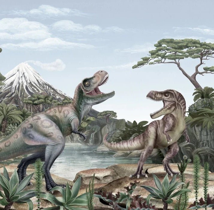 Papel pintado Mundo de dinosaurios