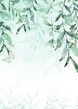 Papier peint tête de lit végétale eucalyptus, XXL, tendance