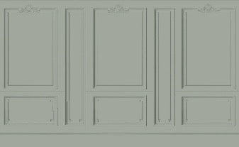 Papel pintado Haussmann Vert de gris