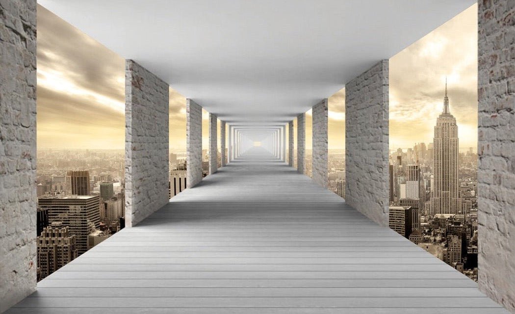 Papel pintado trampantojo New York Hall
