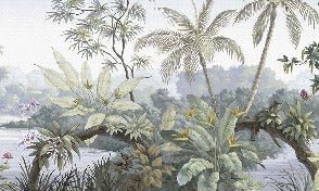 Papel pintado Jungla de moda