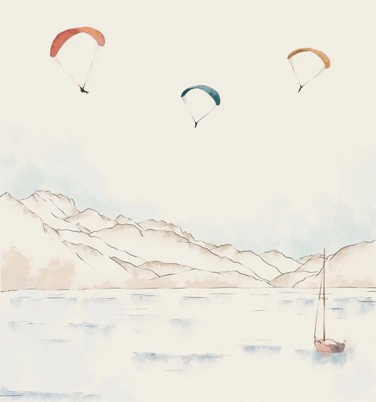 Papier peint Annecy, cimes & art, XXL, tendance