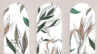 Papier peint flore architecturale, XXL, tendance