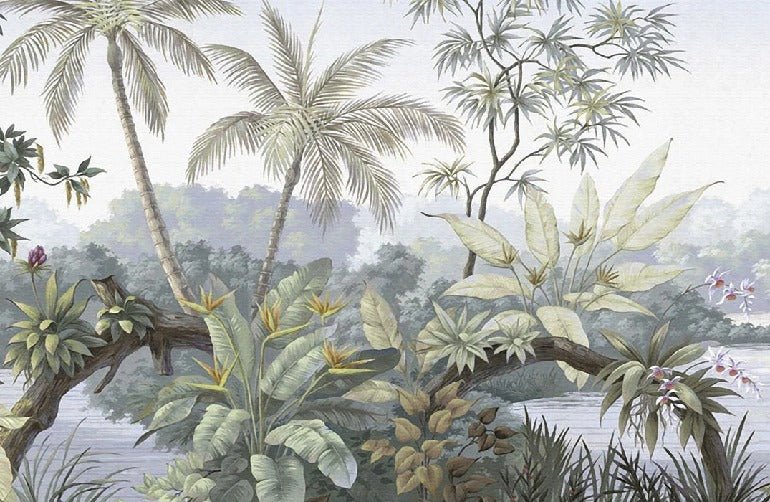 Papel pintado Jungla de moda