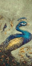 Papel pintado Vintage Peacock