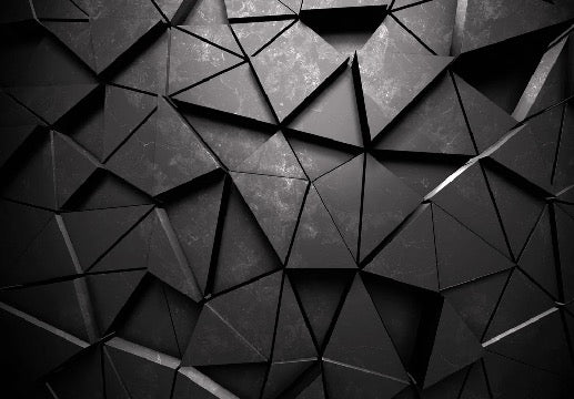 Papel pintado 3D Black Perspective