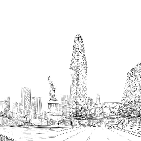 Papel pintado Arquitectura de Nueva York