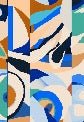 Papier peint abstrait vibrant, XXL, tendance
