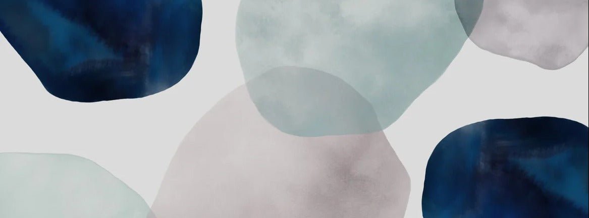 Papel pintado círculo abstracto acuarela