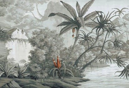 Papel pintado Contraste selva