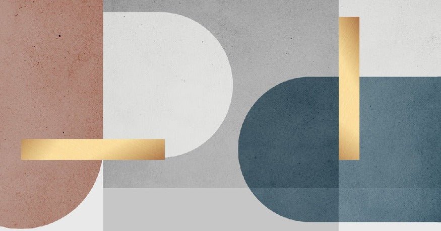 Papier peint ciment graphique, XXL, tendance