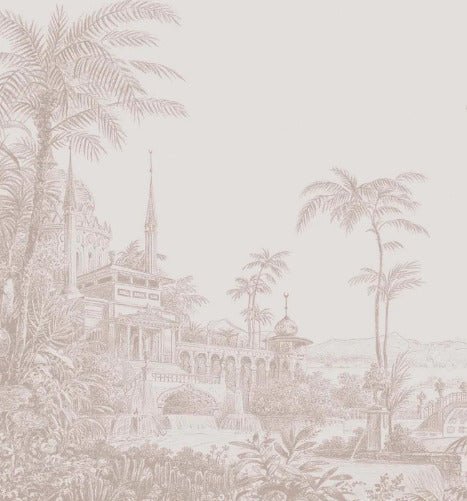 Papel pintado Monocromo Selva del templo