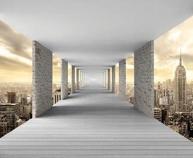 Papel pintado trampantojo New York Hall