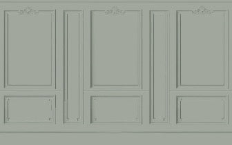 Papel pintado Haussmann Vert de gris