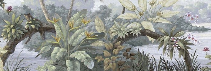 Papel pintado Jungla de moda