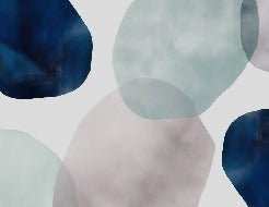 Papel pintado Círculo abstracto en acuarela