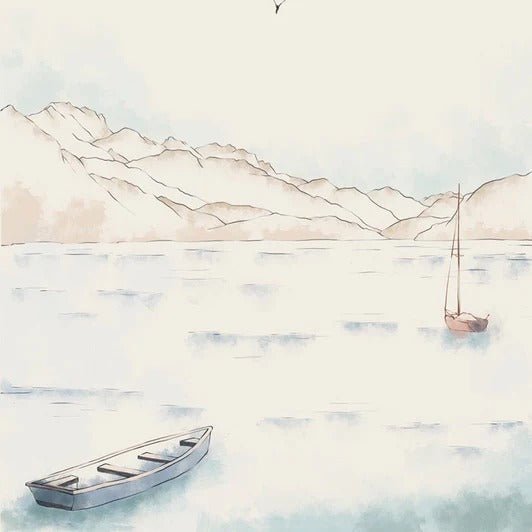 Papier peint Annecy, cimes & art, XXL, tendance