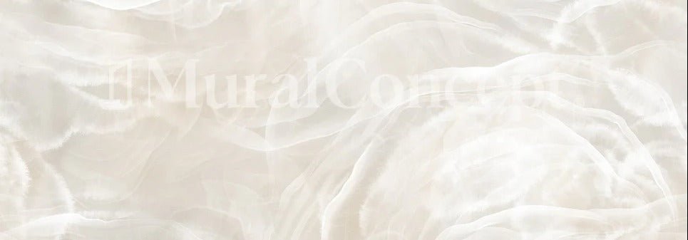 Papel pintado de mármol marfil