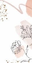 Papier peint formes et fleurs, XXL, tendance