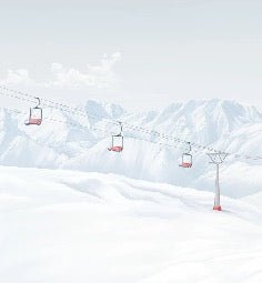 Papier peint massif des grandes Rousses, XXL, tendance