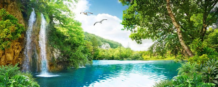 Papier peint Cascade détente, XXL, tendance