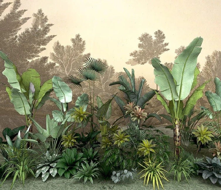 Papel pintado Jungle tendencia indonesia