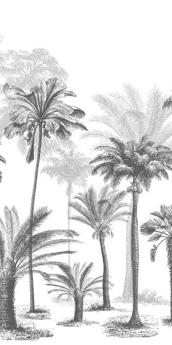 Papel pintado Jungle Black & White