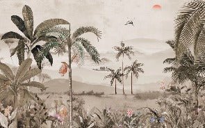 Papel pintado Jungle art