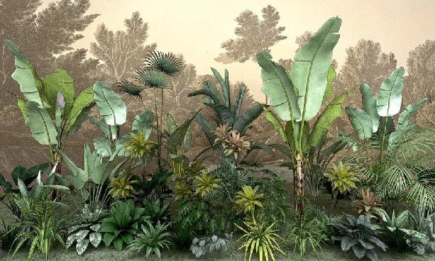 Papel pintado Selva indonesia