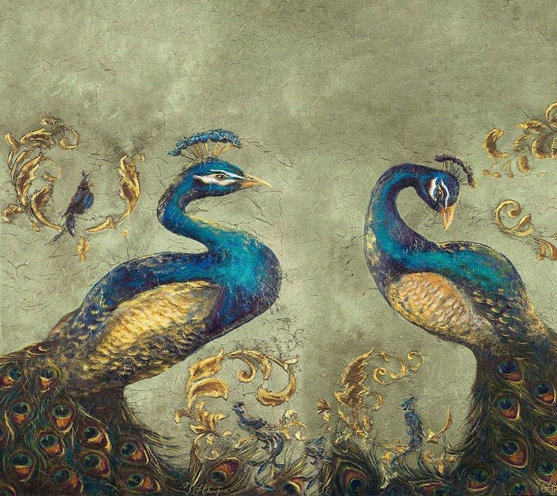 Papel pintado Vintage Peacock