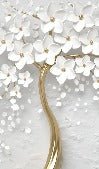 Papier peint toilette tree 3D, XXL, tendance