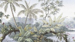 Papel pintado Jungla de moda