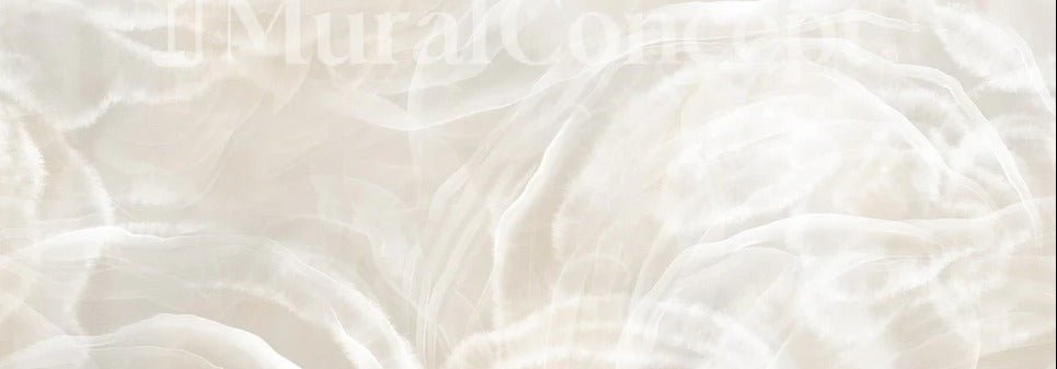 Papel pintado de mármol marfil