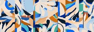 Papier peint abstrait vibrant, XXL, tendance