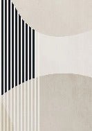 Papel pintado con formas creativas