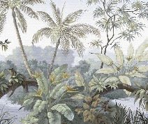 Papel pintado Jungla de moda