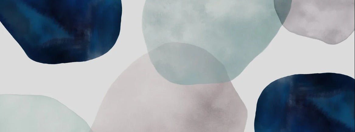 Papel pintado círculo abstracto acuarela